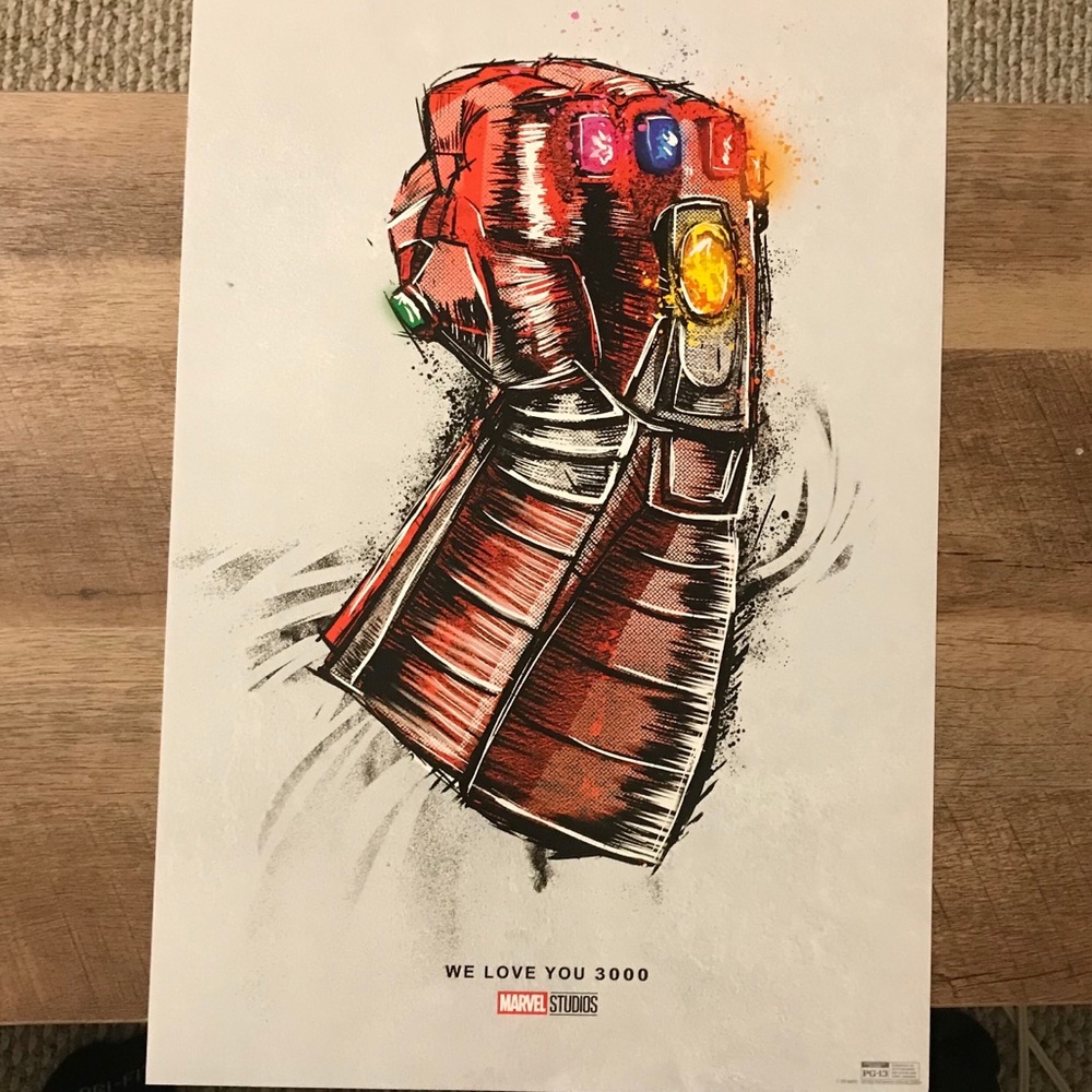 Avengers Endgame Poster AUTHENTIC
